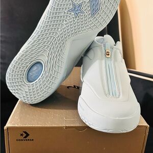 Converse SHAI 001 MASI BLUE OX A18772C Blue White Basketball Sneakers Men's